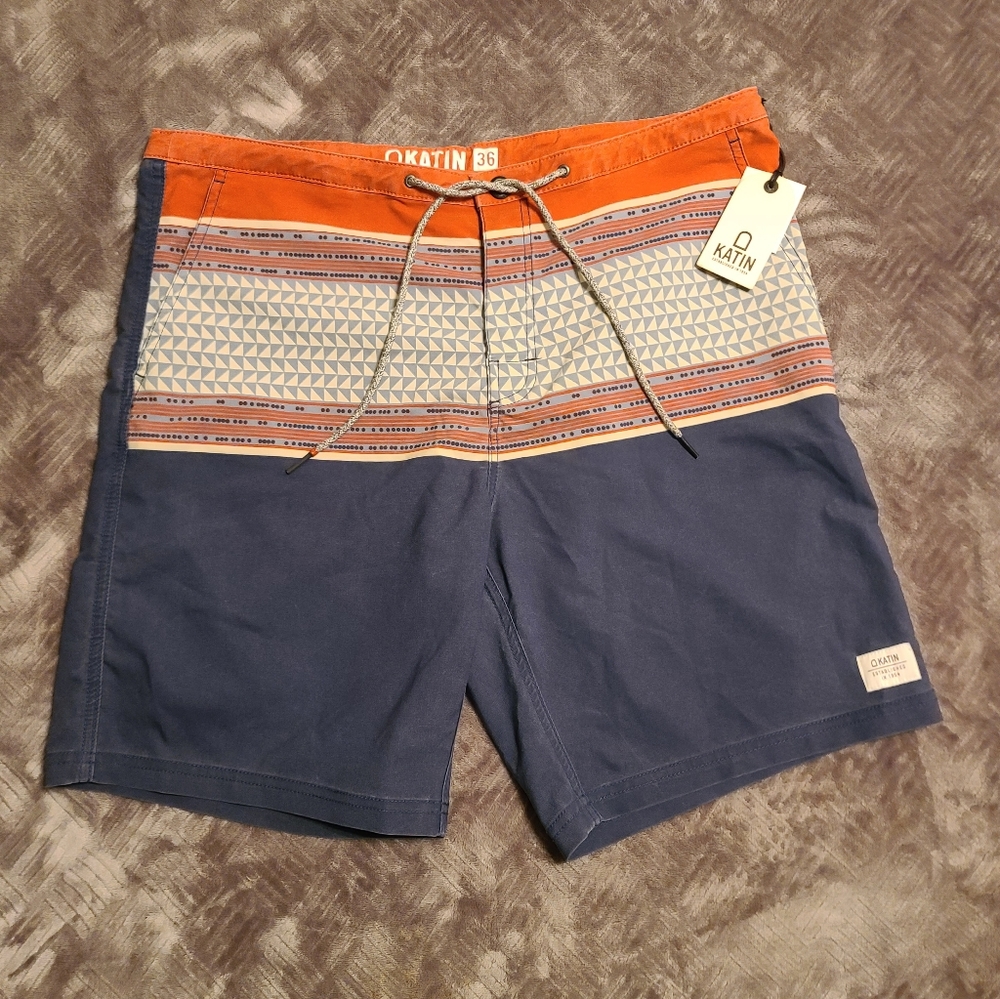 KATIN men's swim trunks NWT size 36